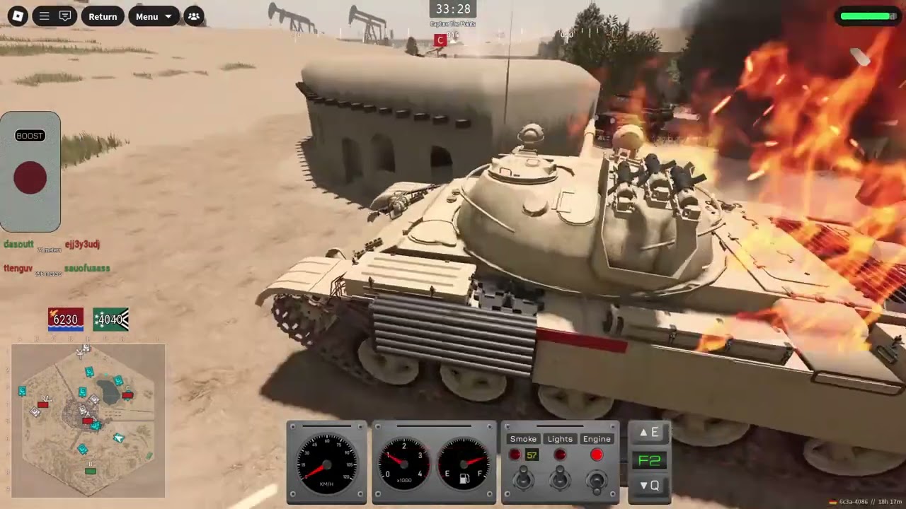 First Roblox Clip (MTC 4 Multi Tank Crew 4)
