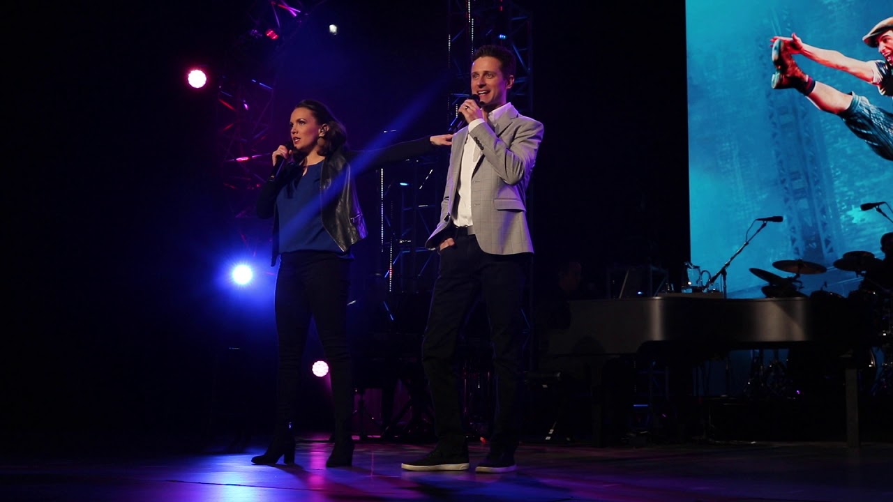 Newsies Medley Sung by Kara Lindsay and Kevin Massey