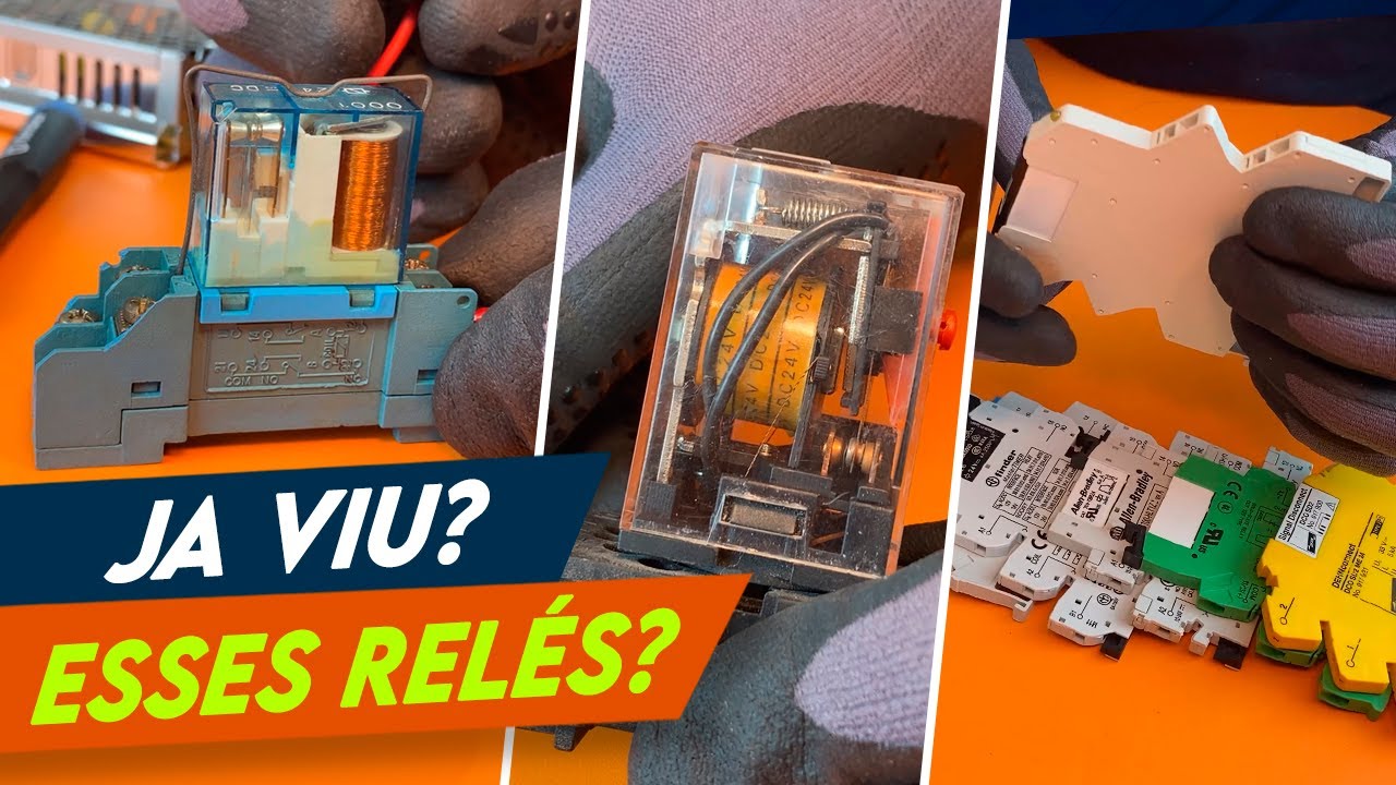 😕MODELOS de RELÉS pouco CONHECIDOS pelos ELETRICISTAS
