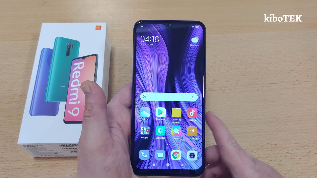 Unboxing y review de Xiaomi Redmi 9 en Español