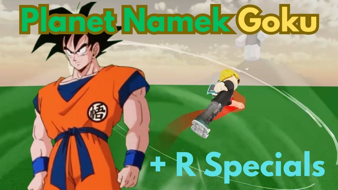 Planet Namek Goku Moveset ( + R Special ) JJS Skill Builder