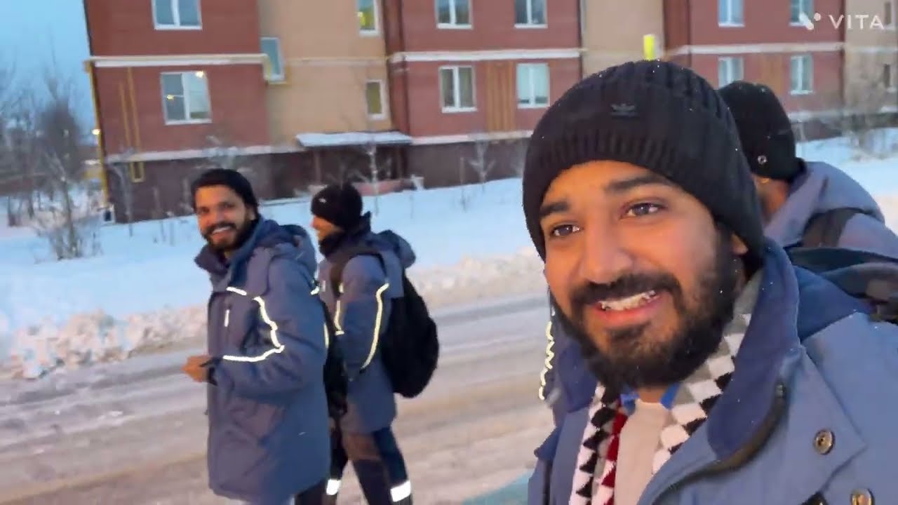  Duty se aate waqt Snow me Full Masti 😎❄️ | Indian_vloog🇮🇳