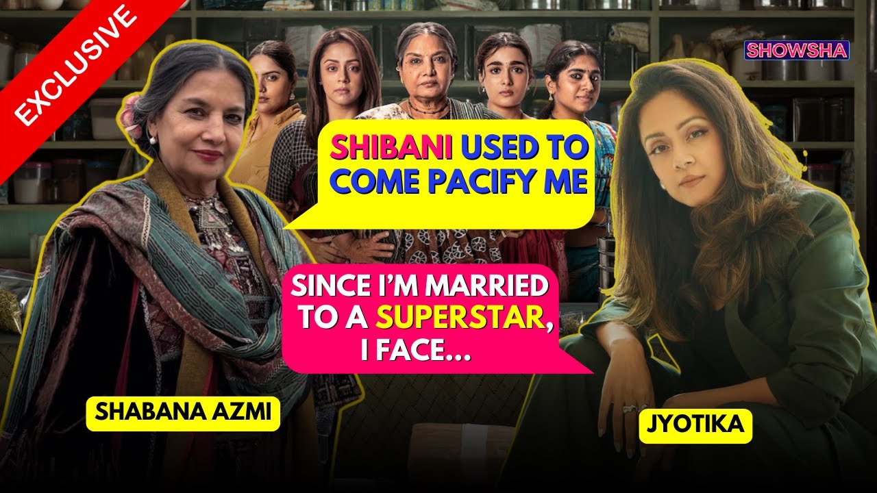 Shabana Azmi, Jyotika EXCLUSIVE: On Dabba Cartel, Suriya, Shibani Akhtar, Sexism | Gajraj Rao | N18V