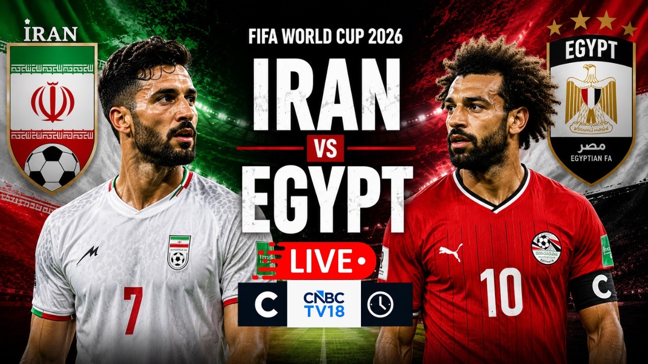 🔴Iran vs Egypt LIVE: FIFA World Cup 2026 Match EGV vs IRN LIVE | Mohamed Salah | Mehdi Taremi | N18G