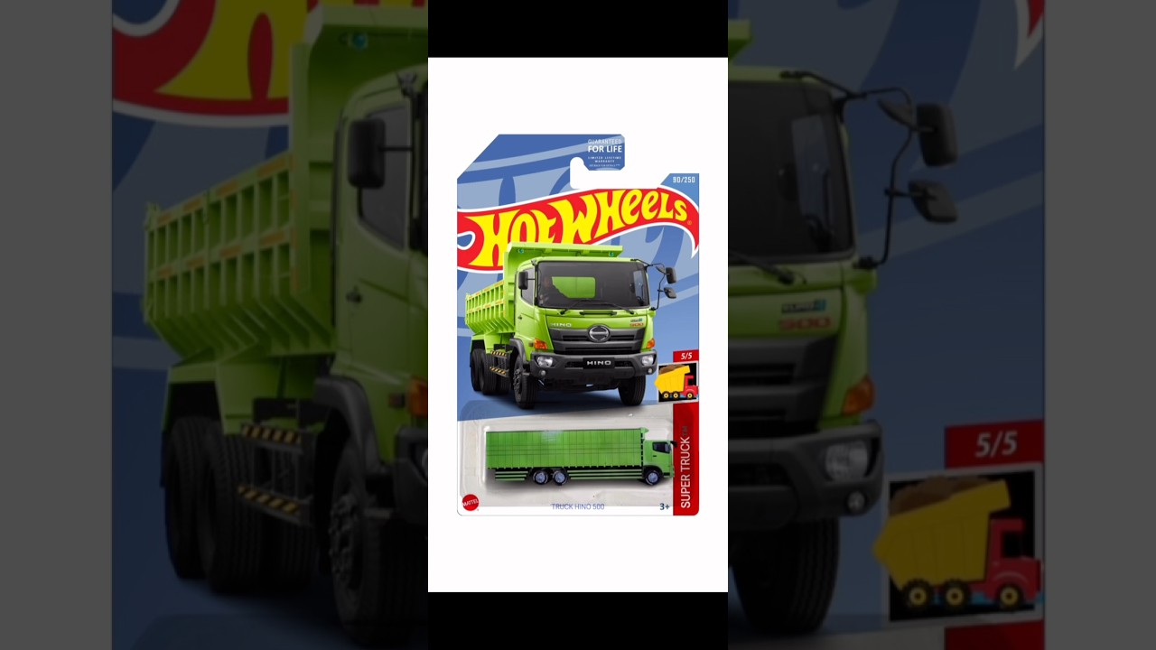 HOTWHEELS TRUCK HINO 500 #requested #truck #hotwheels