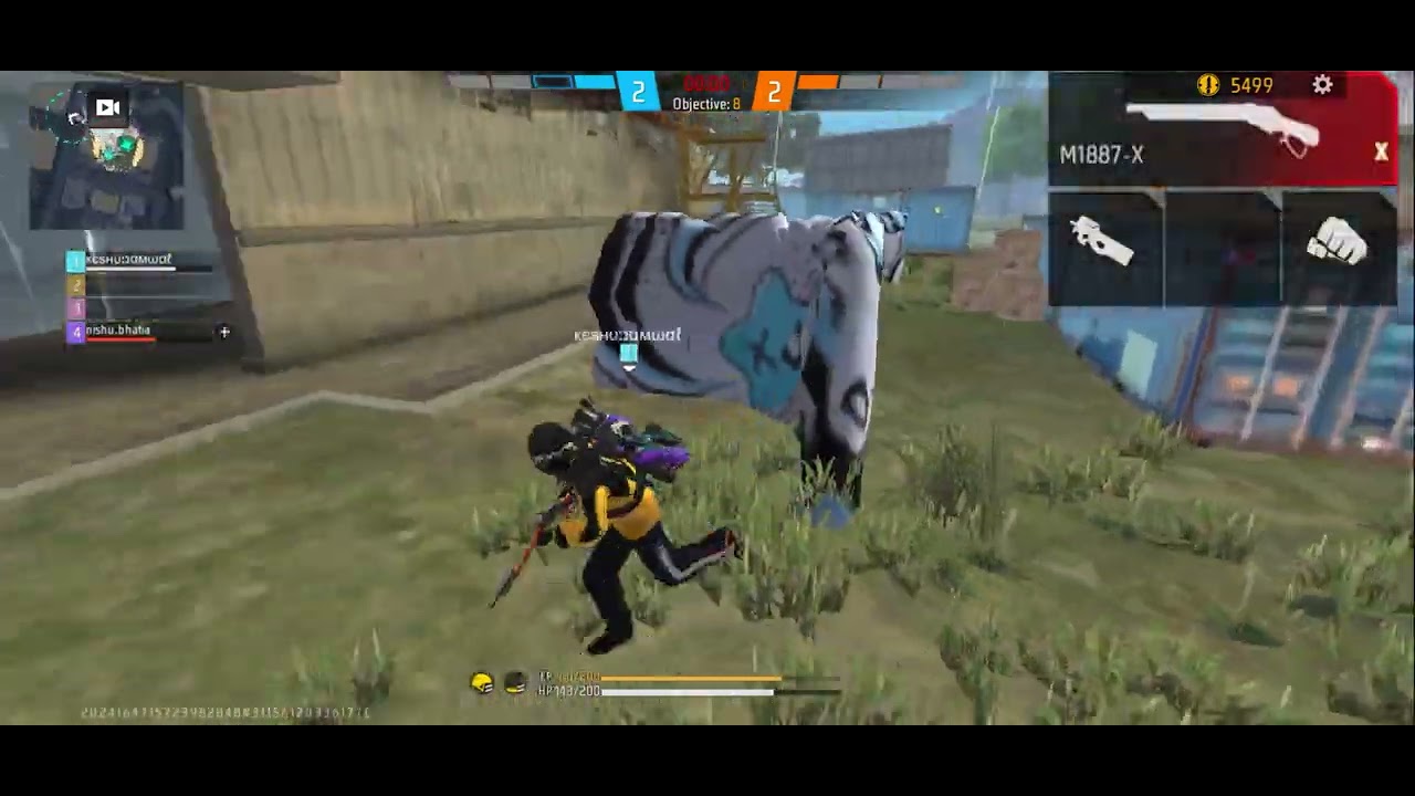 4v1 ho gya Ajj😂.#virel #freefire 