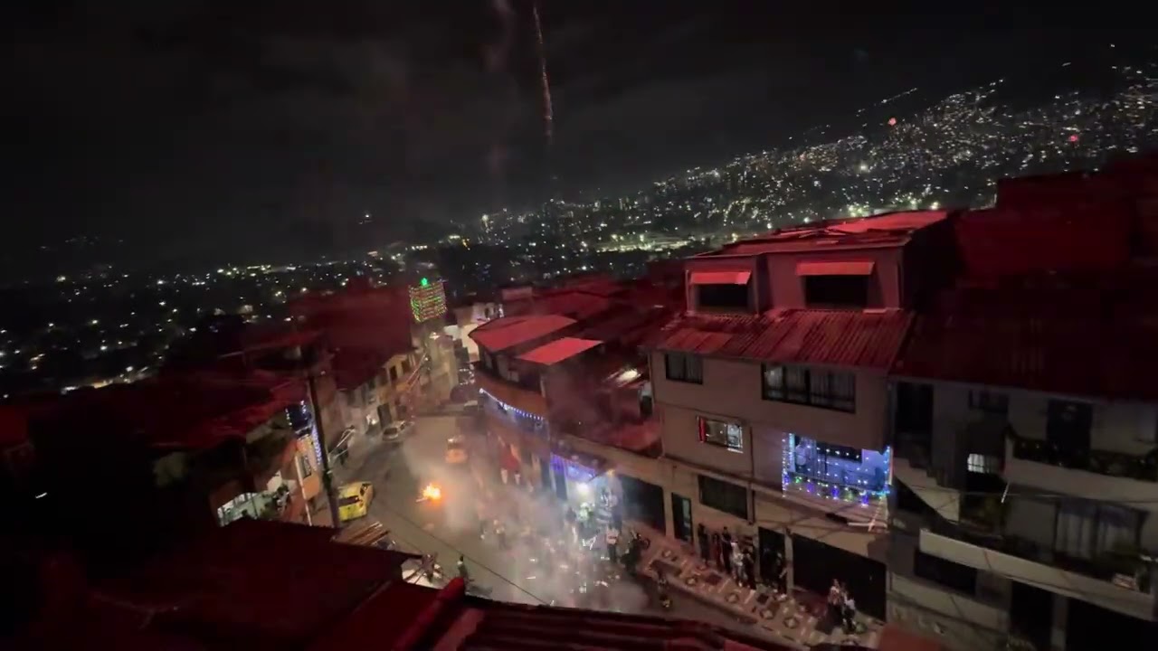 Alborada año nuevo Medellín 2025!!