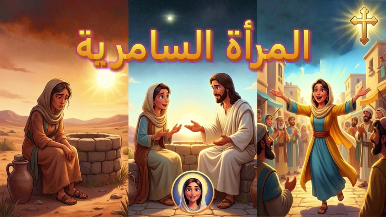 المرأة السامرية عند بير يعقوب | يسوع يكسر كل الحدود | بيت القصص