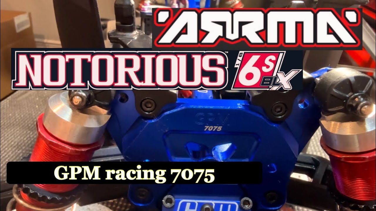 GPM racing ups their game with these 7075 upgrades #arrma #rccars #gpmracing #m2cracing 