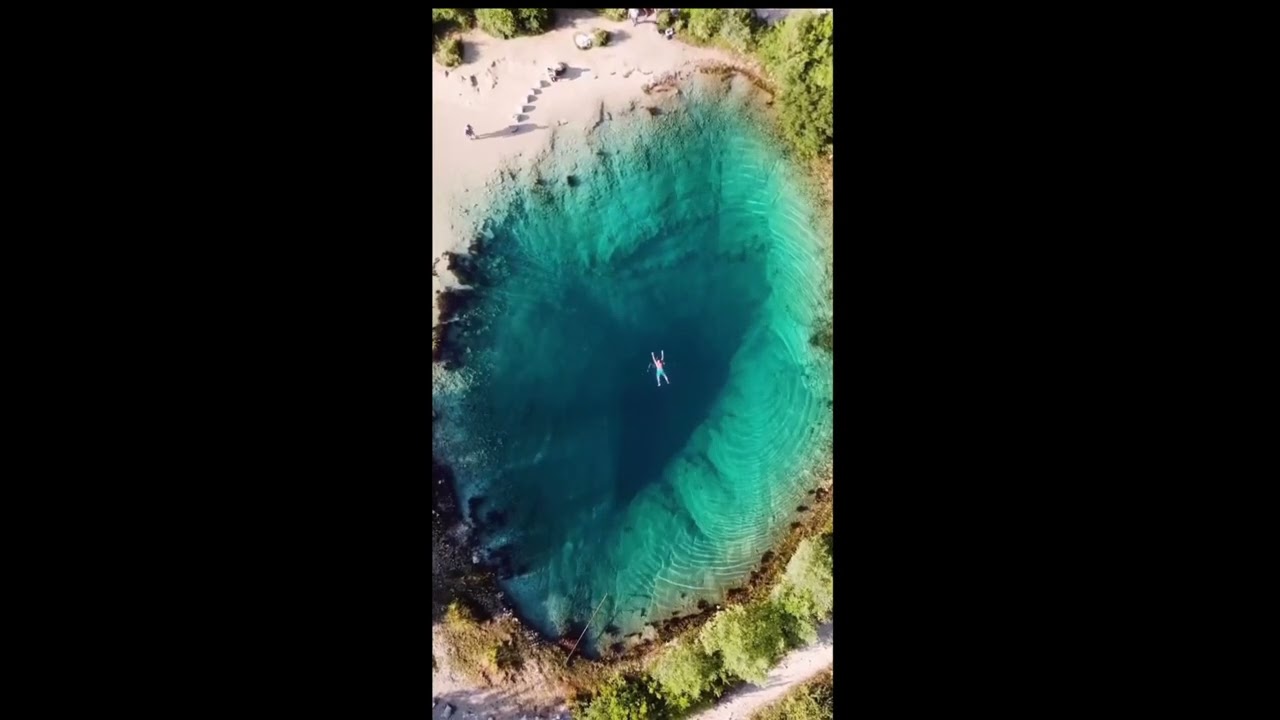 The Eye of the Earth.”👁 The Izvor Cetine, also known as The Cetina River Spring 