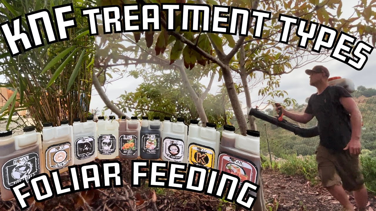 KNF Treatment Types/Foliar Feeding. Natural Farming. #naturalfarming #regenerativefarming