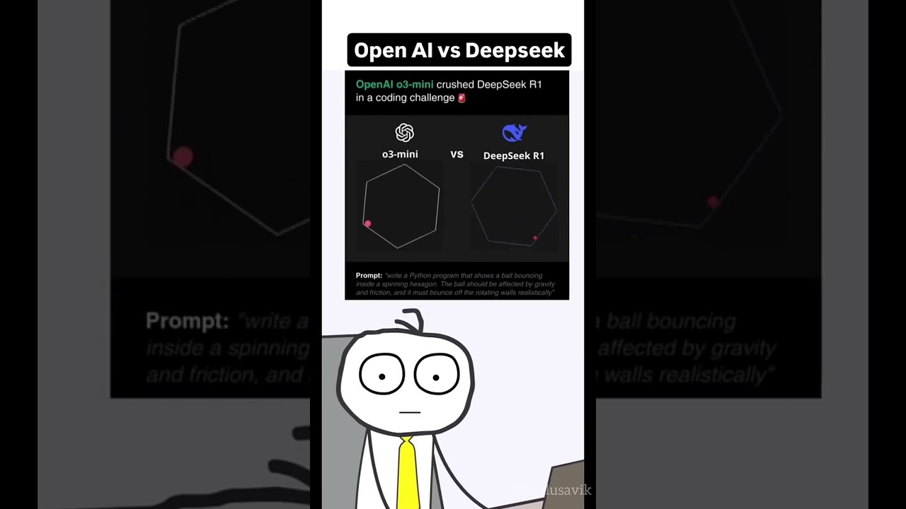 Deepseek R1 vs ChatGPT O3 Mini &ndash; The Ultimate AI Battle in 2025! 🏆🤖 #ai #deepseek #chatgpt