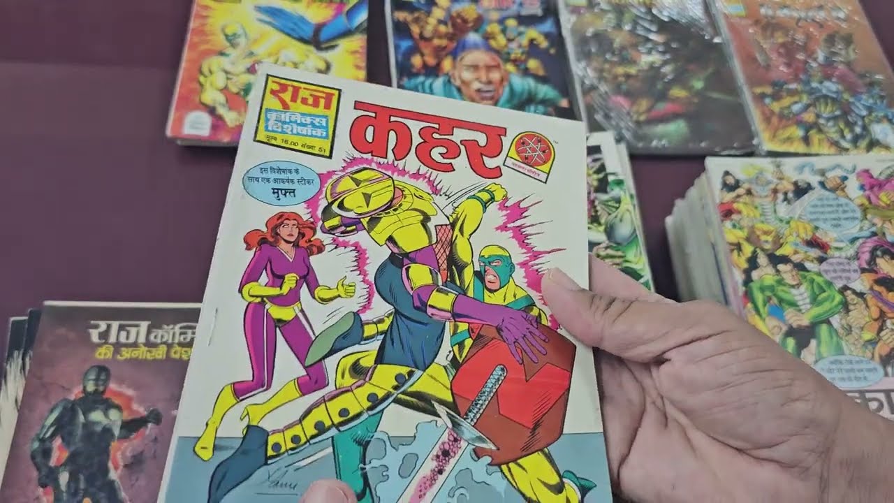 MY COMPLETE COLLECTION OF ORIGINAL PRINT SPECIAL ISSUES OF PARMANU #rajcomicsinhindi #indiancomics