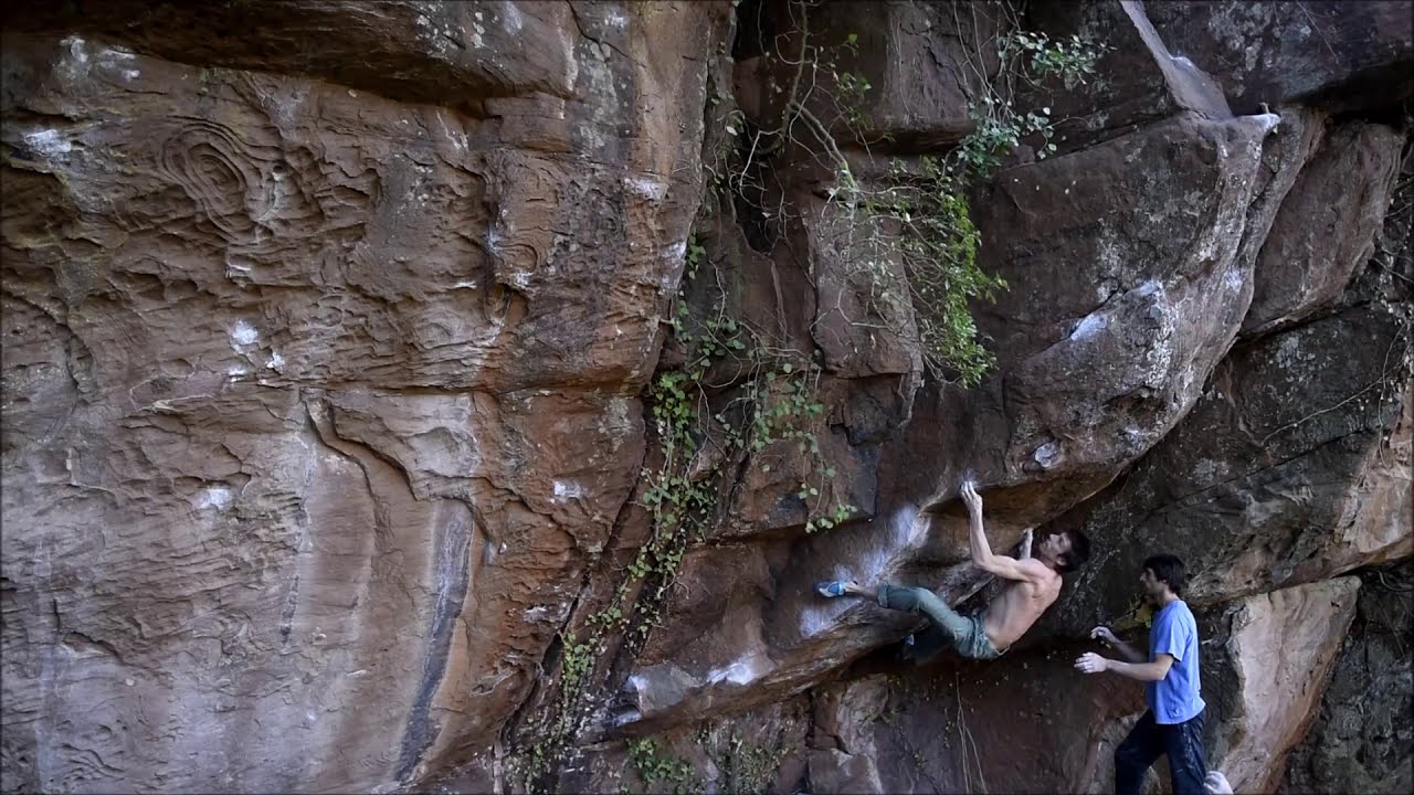 Pinball, 7b+ (sit). Albarracín