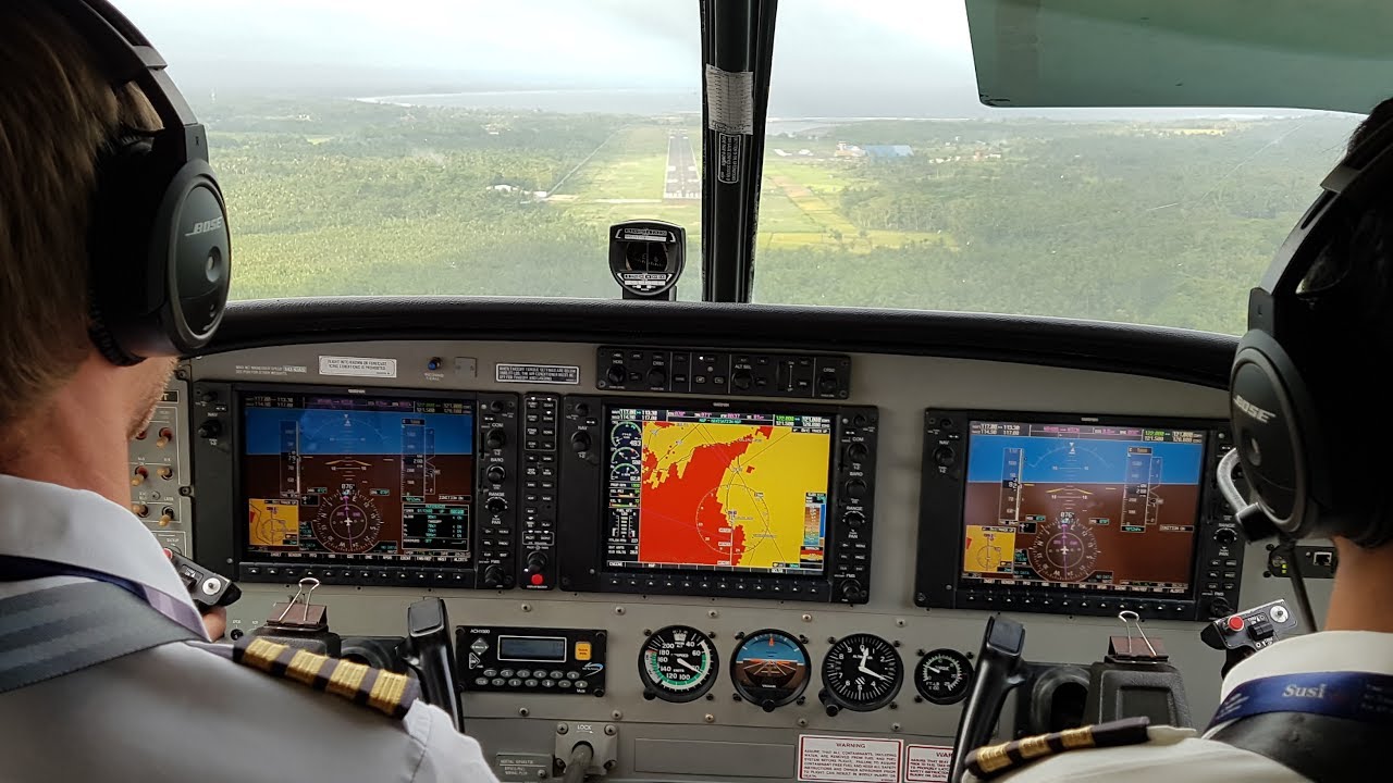 Flying the C208 in Indonesia