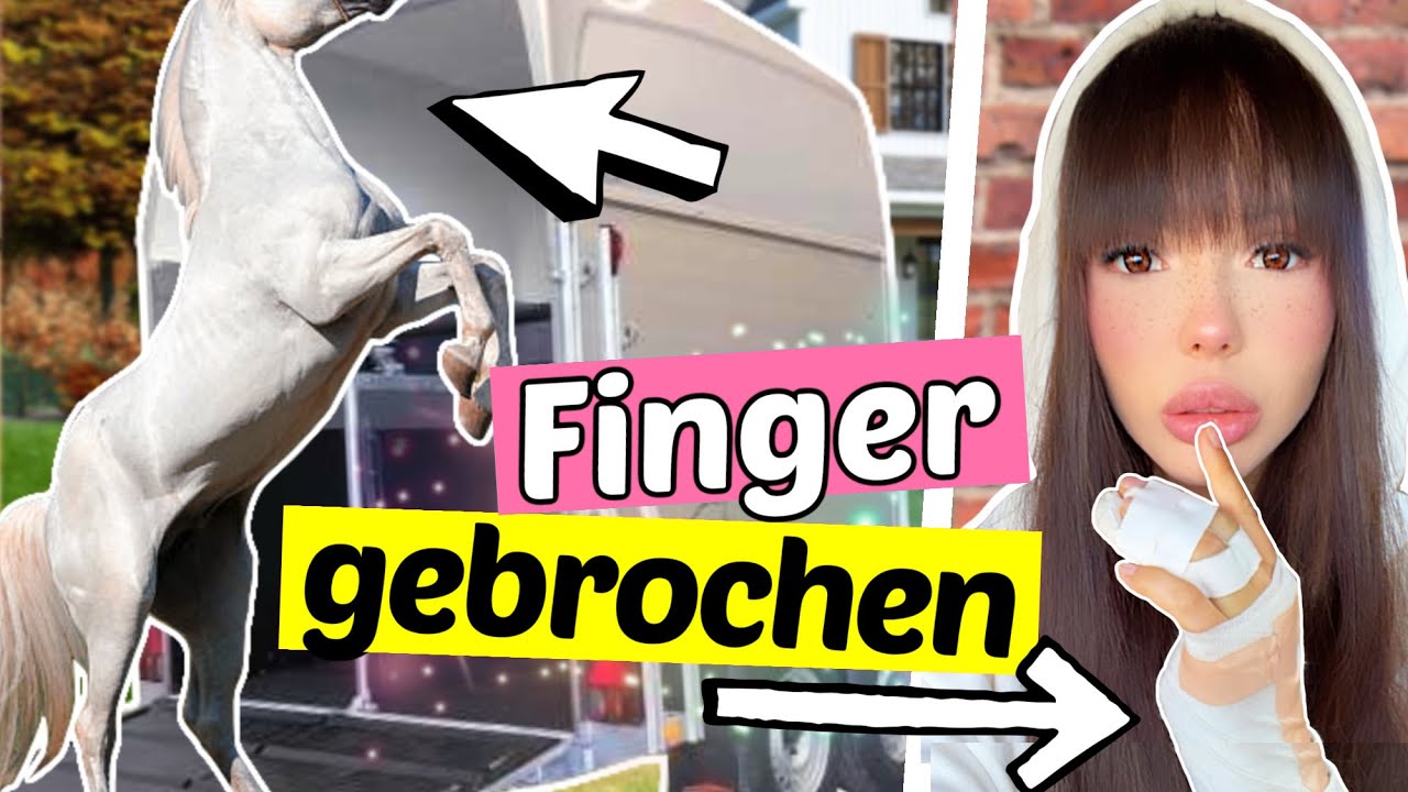 Unfall mit Pferd 🤕 Knochen gebrochen | ViktoriaSarina
