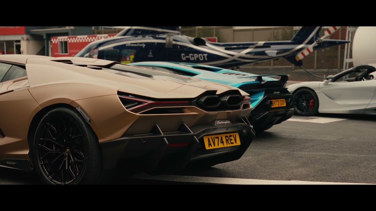 Supercars and Copters - London Heliport x Castle Air x Auto Vivendi