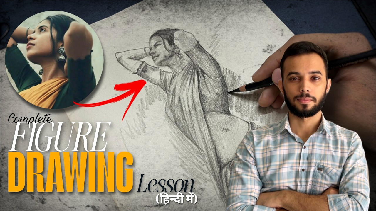 How to draw FEMALE FIGURE | from Artist Perspective - Realtime Session
