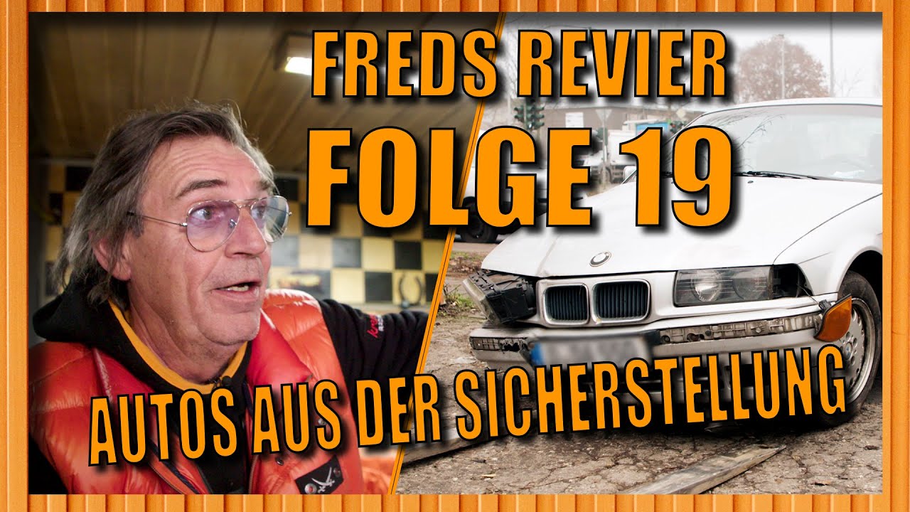 Bei Fred aufm Schrottplatz (5 Autos aus Polizeisicherstellung) I Freds Revier Folge 19