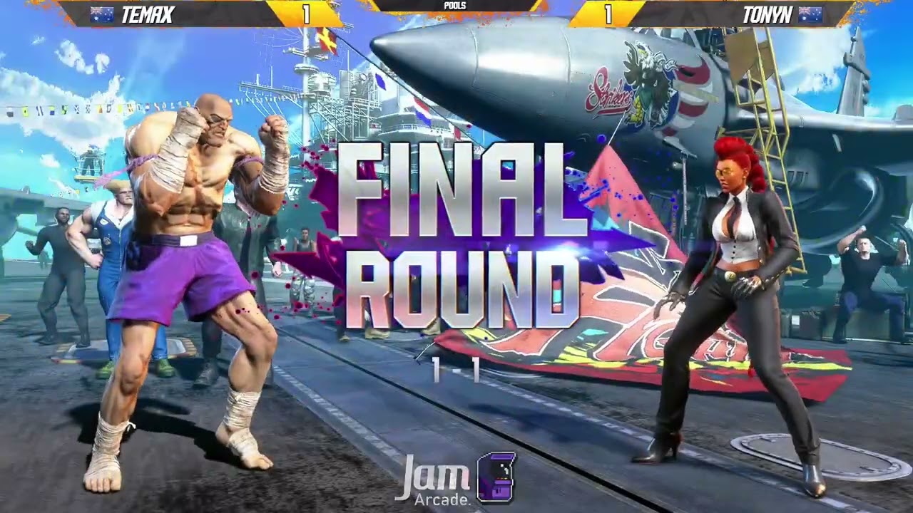 pools match vs TonyN