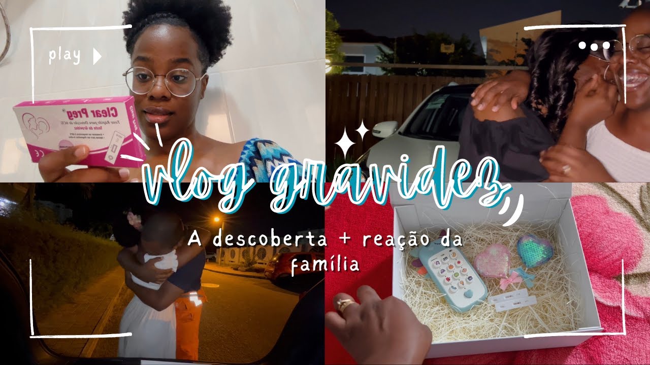 Descoberta do positivo + reação da família | Vlog Gravidez #1
