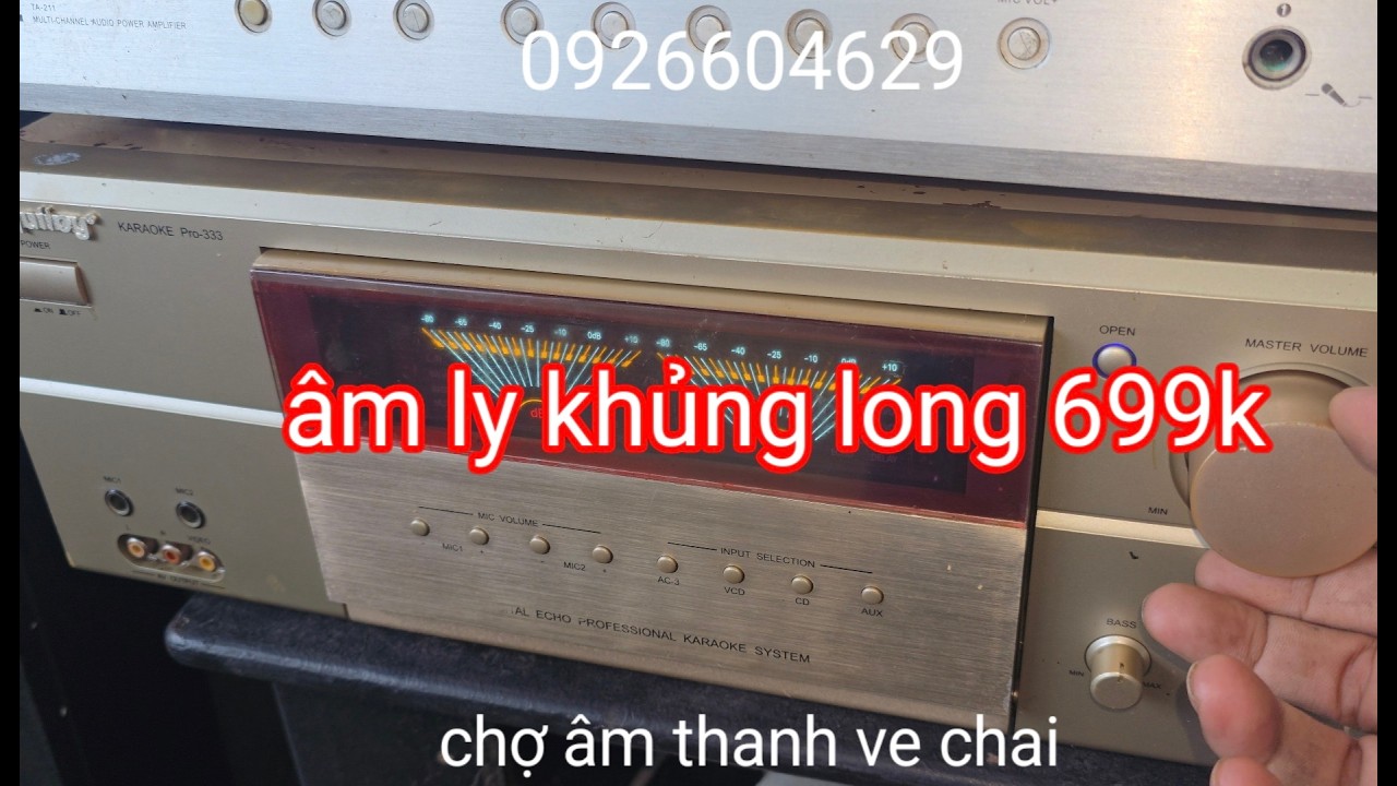 Lên ít hàng âm thanh ve chai