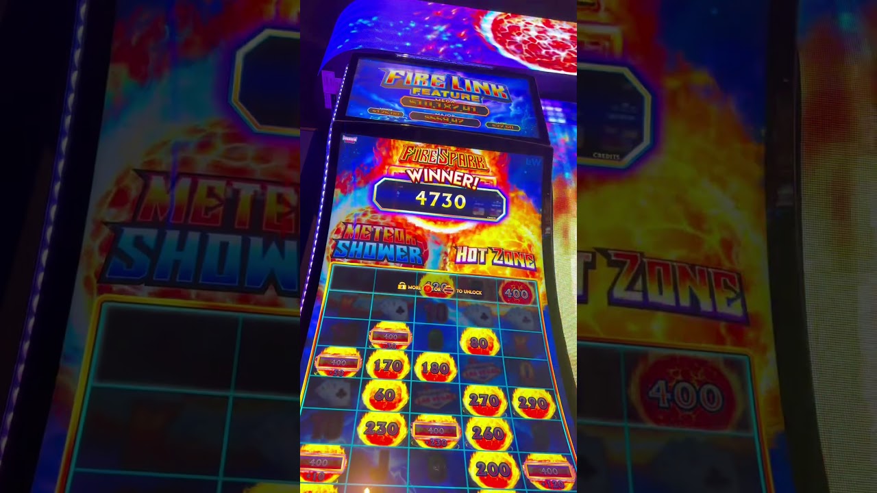 So many fireballs! Slot machine big win
