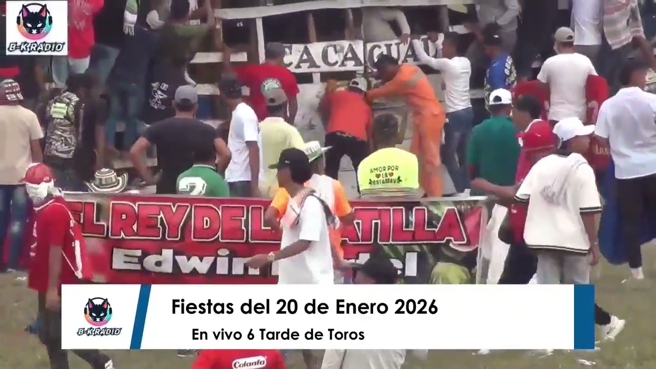 Sexta tarde de Corralejas de las Fiestas del 20 de enero 2026