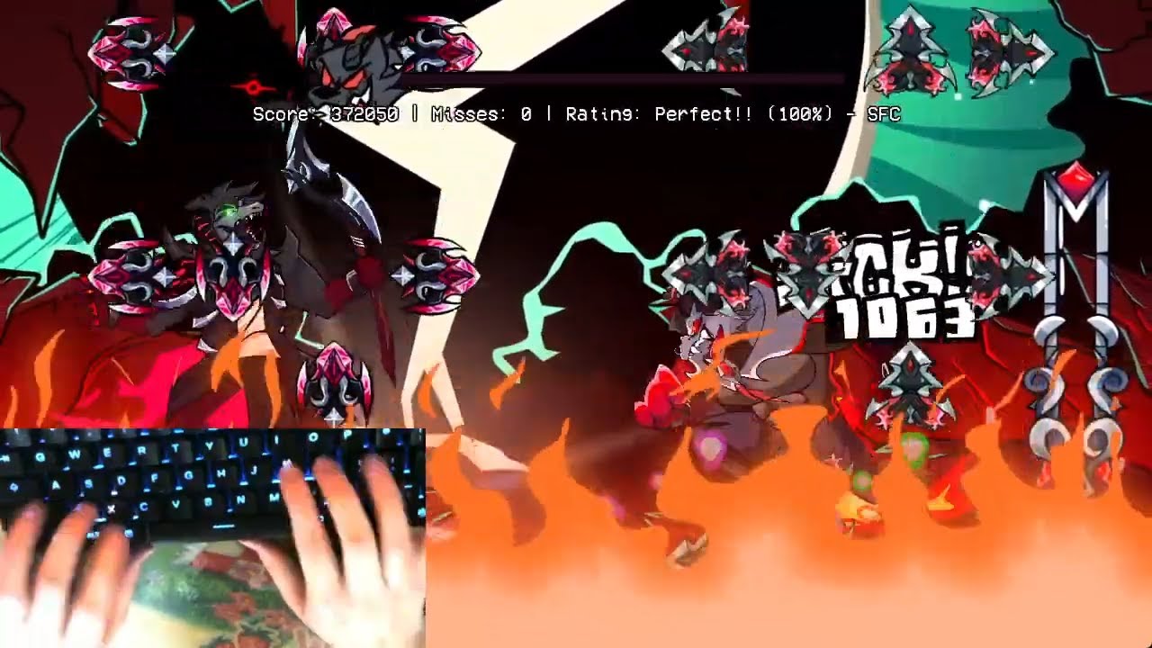 [Friday Night Funkin'] DEATHDOOR (Livid Lycanthrope V2) Full Sick (SFC / 100% FC)