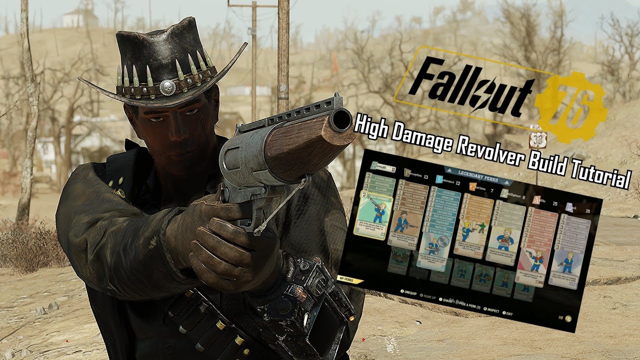 Лучший билд ковбоя в стиле вестерн для Fallout 76 — полное прохождение.
