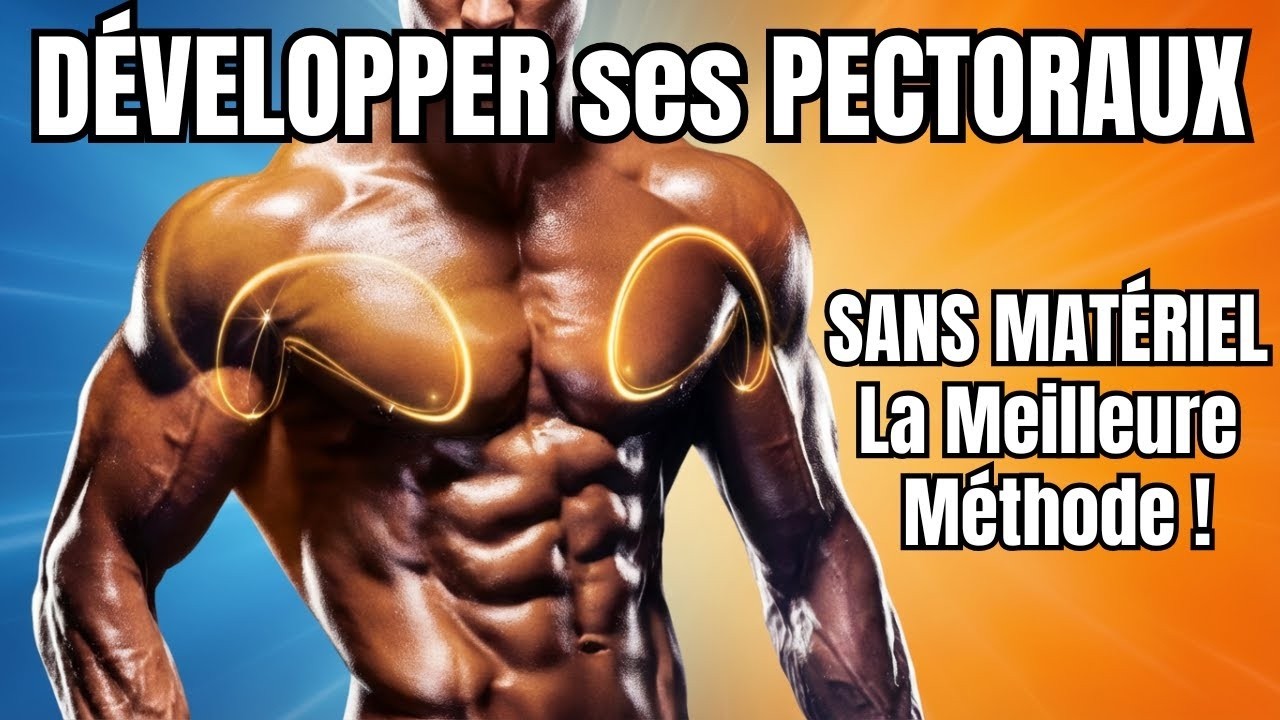 Renforcez Vos Pectoraux Sans Équipement ! Voici Comment !