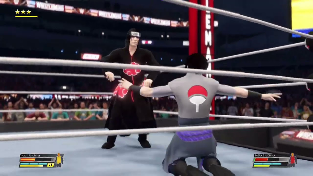 WWE 2K22 Itachi Uchiha VS Sasuke Uchiha