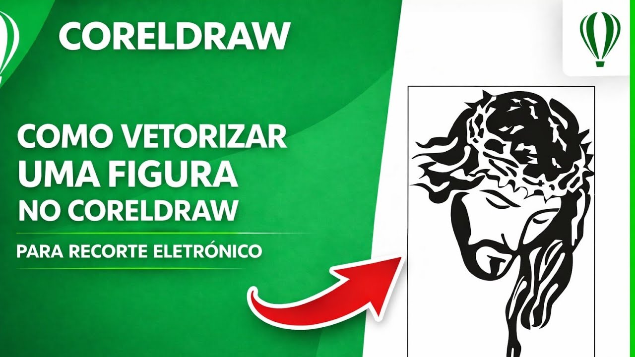 Como fazer uma figura  no Corel draw para recorte eletrônico na plotter de recorte