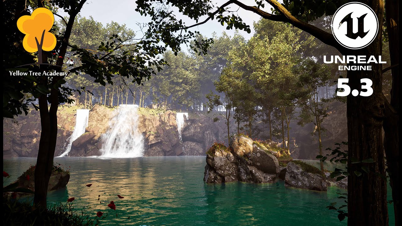 Unreal Engine 5.3 Tutorial: Creating Stunning Waterfalls