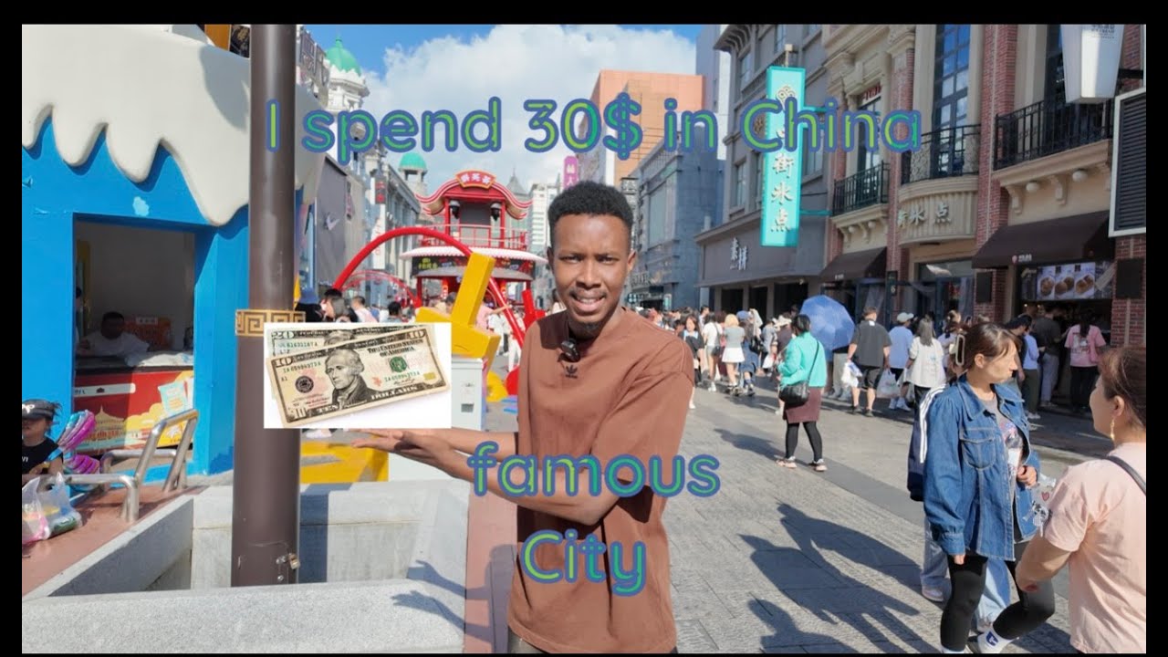 I spend 30$ in Shenyang china, the happiest city in China 