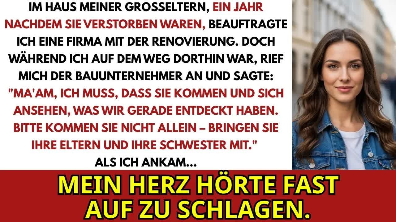 Im Alten Haus Meiner Gro&szlig;eltern L&auml;hmte Mich Ein Anruf &ndash; Und Was Sie Fanden Ver&auml;nderte Alles Mehr