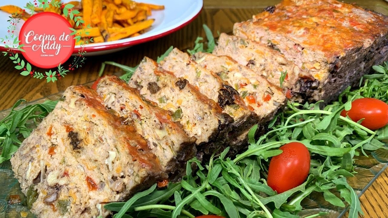 PASTEL DE CARNE Fácil y Jugoso, Con un relleno especial que te Sorprenderá | Cocina de Addy