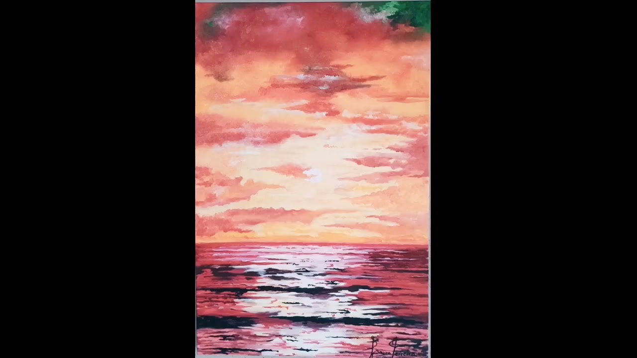 ATLÂNTICO - Pintura À Óleo Sobre Tela por Lauro Ferreira