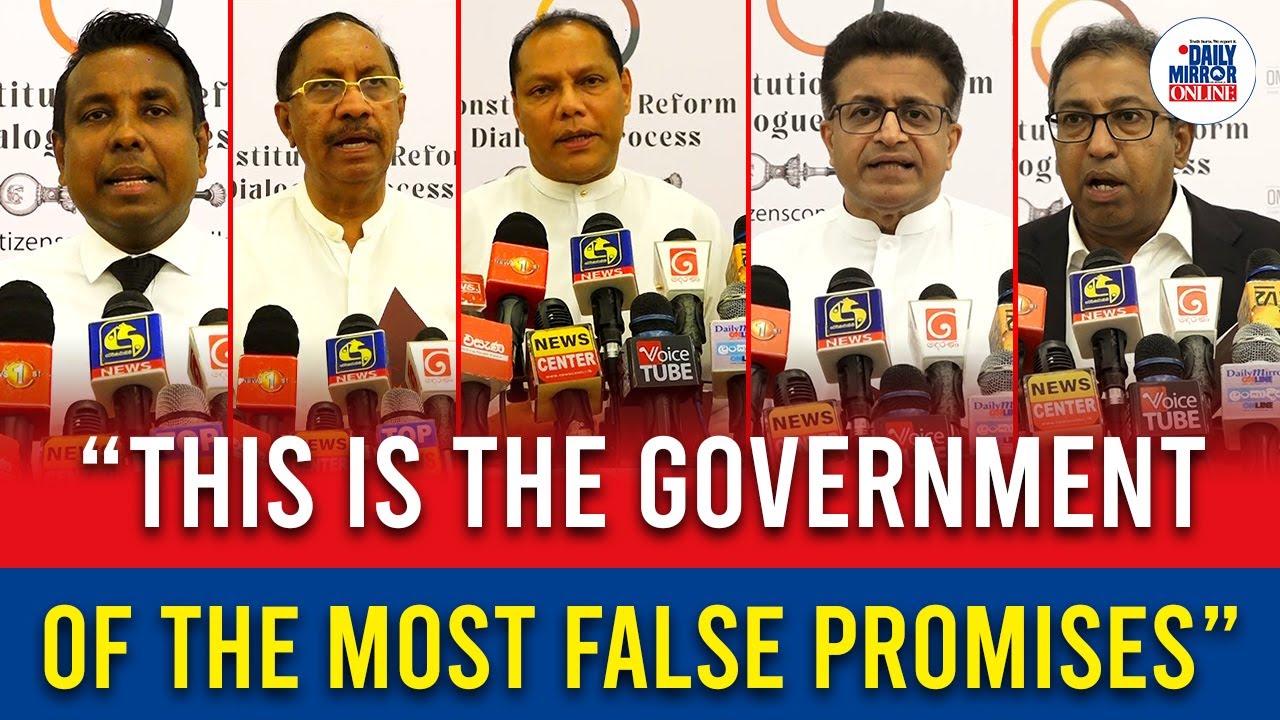 “This Is the Government of the Most False Promises”
