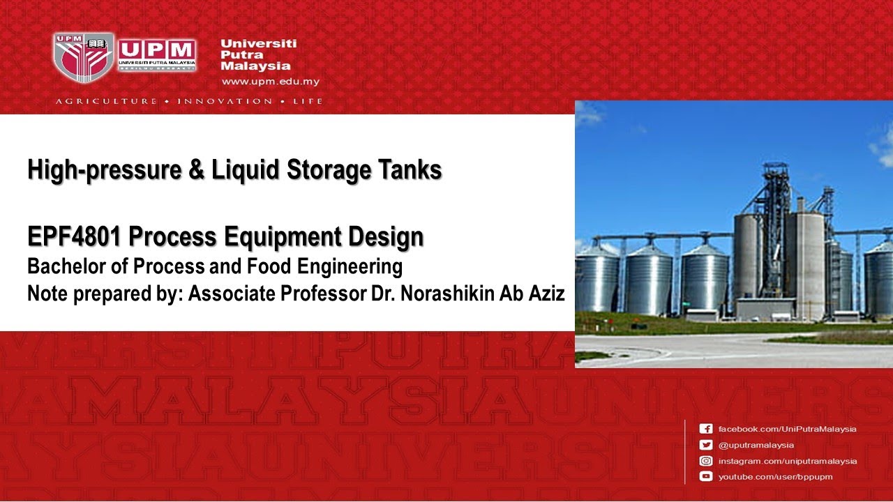 Process Equipment Design | High Pressure & Liquid Storage Tanks