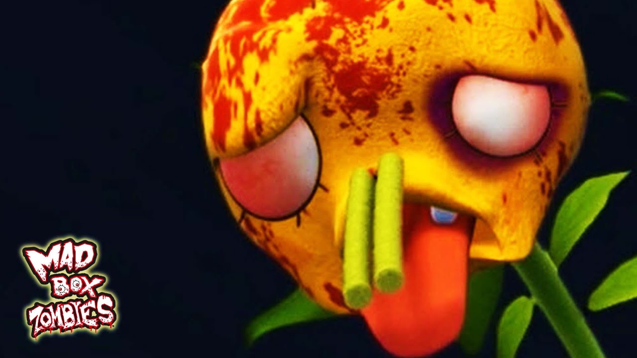 Zombie cartoons: Zombies Love Special Flowers - Mad Box Zombies