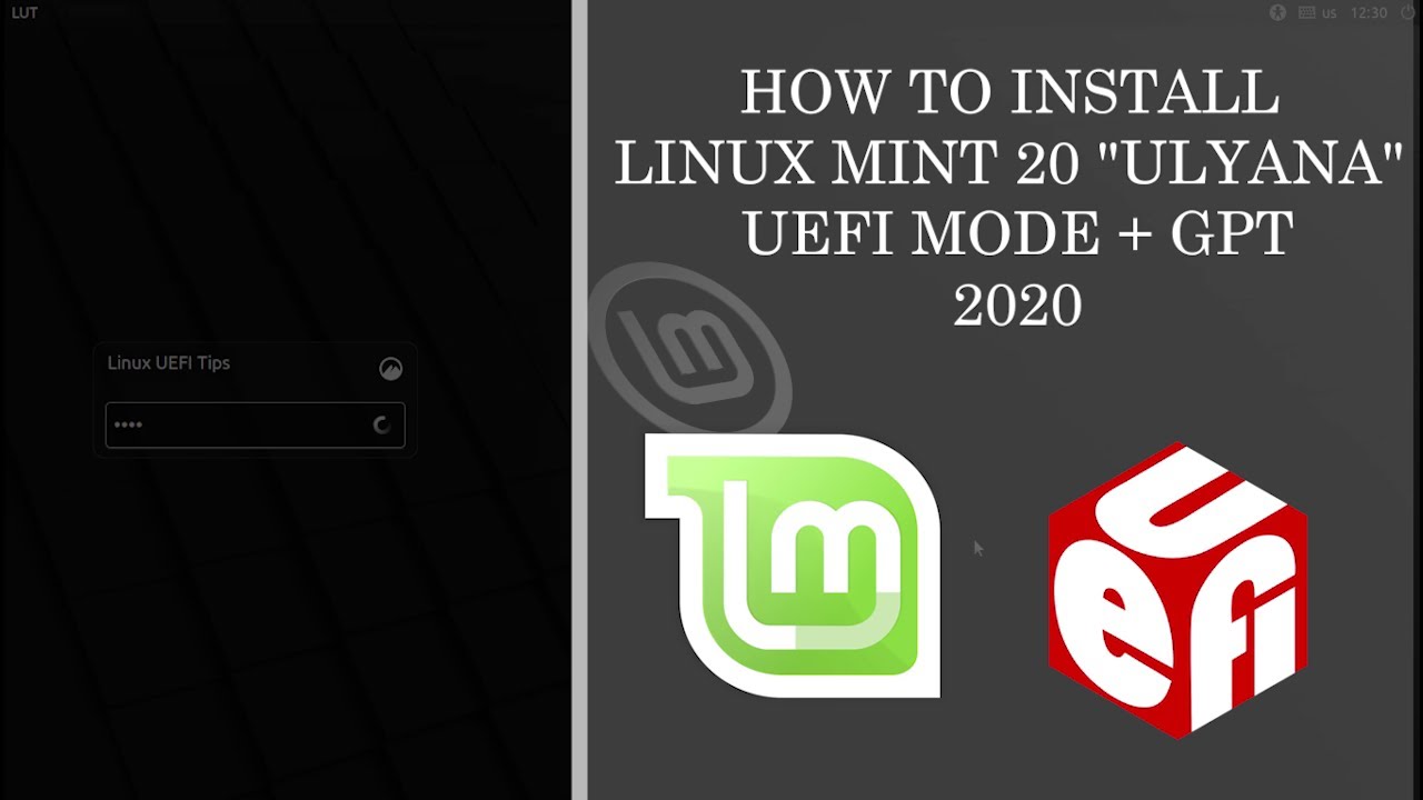 HOW TO INSTALL LINUX MINT 20 UEFI MODE + GPT