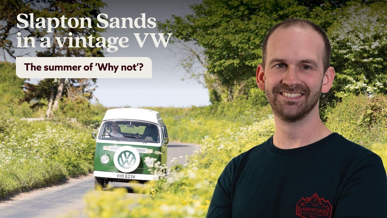 Slapton Sands in a vintage VW | Camping & Caravanning