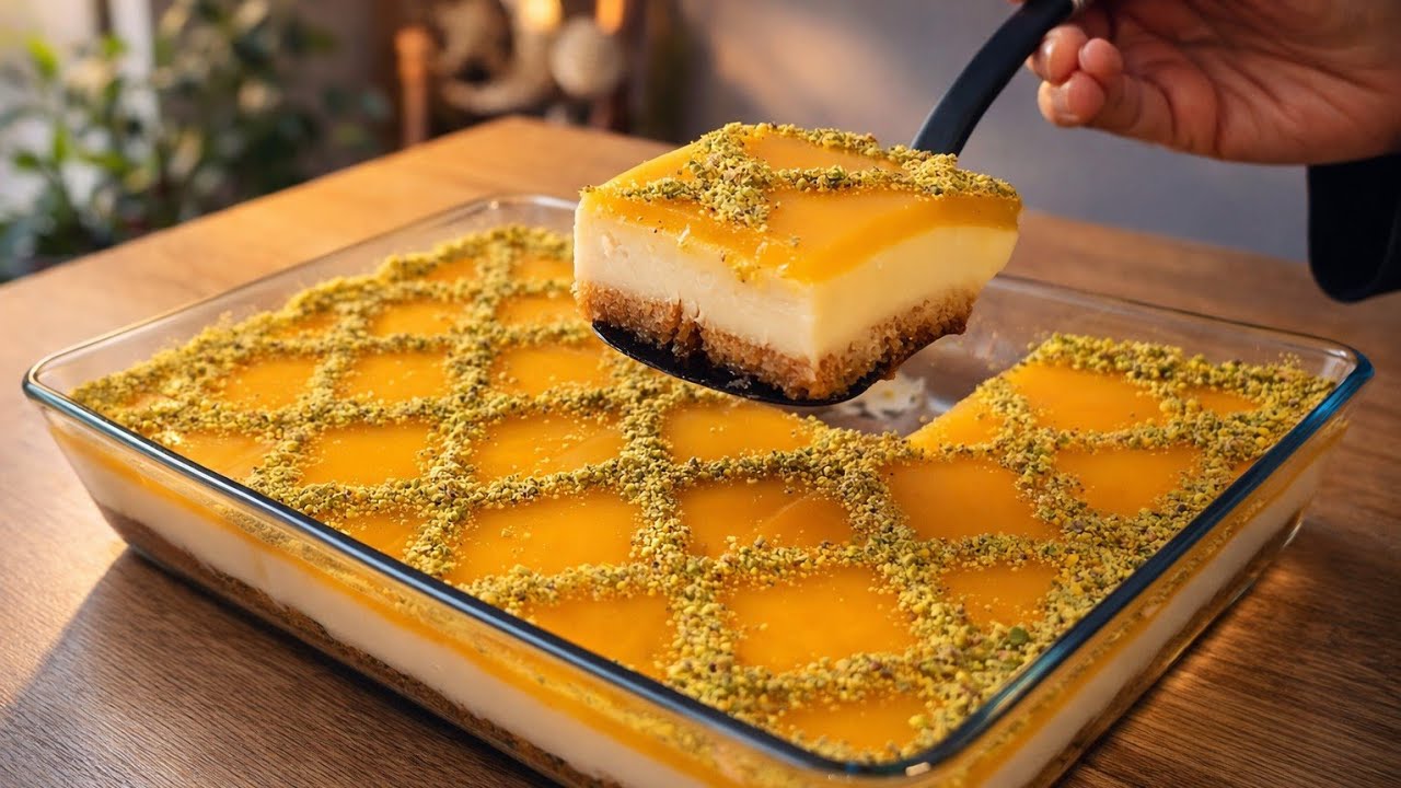أطيب حلى رمضاني عائلي عيش السرايا الرهيب بطبقات كريمية وبالوتة بطعم عجيب لازم تجربوه بطريقتي