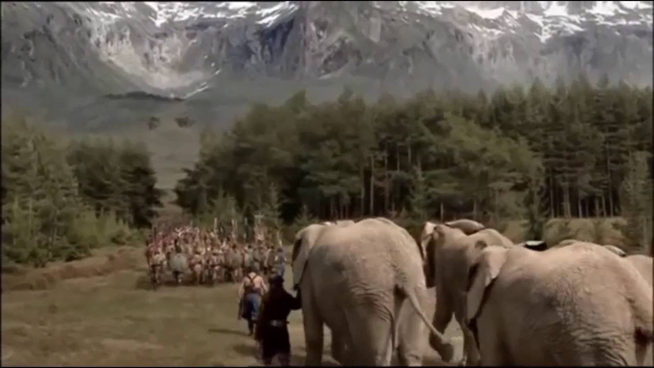 Hannibal Barca, of Carthage - Crossing the Alps