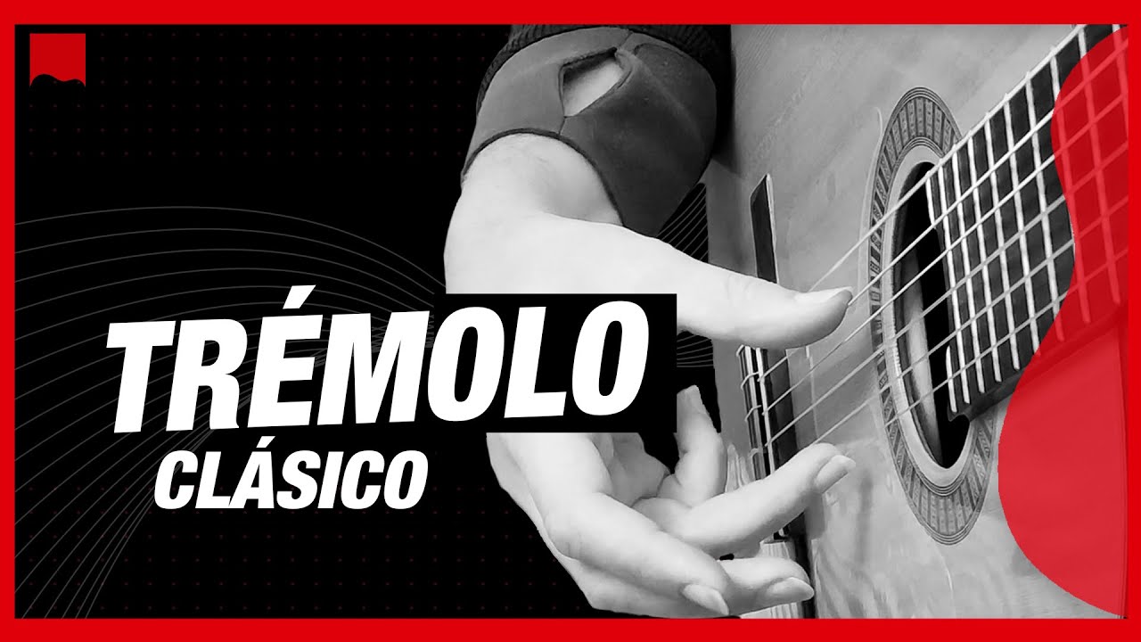 TRÉMOLO en Guitarra CLÁSICA ❤️❤️❤️ Tutorial+ejemplo+descargas