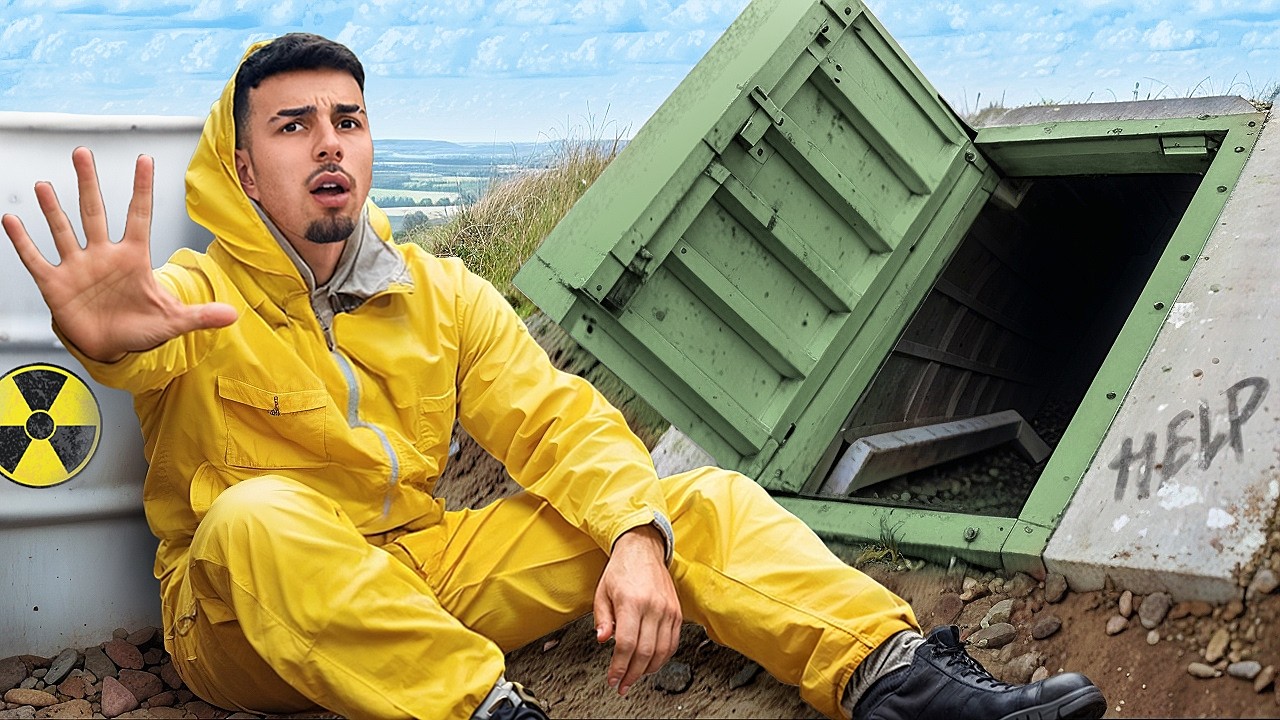 Sobrevivi 24 Horas num Bunker Nuclear