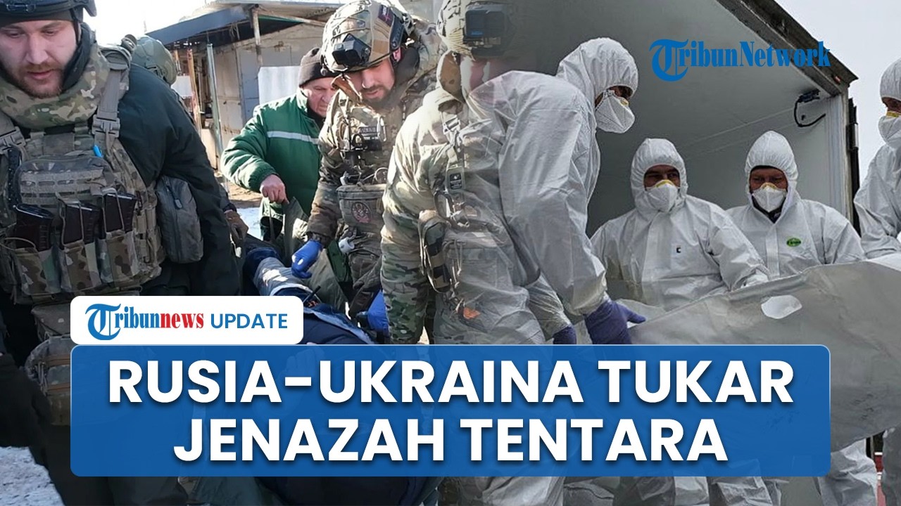 Rusia Serahkan 1.000 Jenazah Tentara ke Ukraina, Pertukaran Jasad Tak Buahkan Kesepakatan Damai
