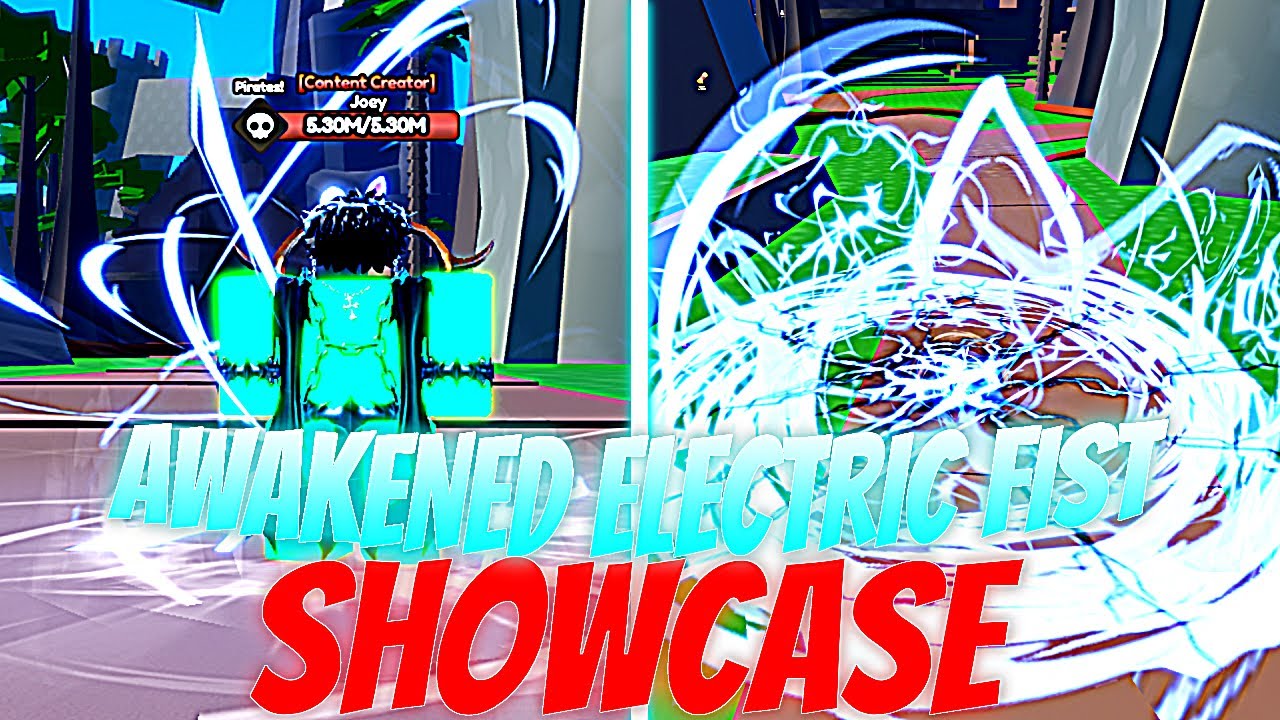 ⚡AWAKENED ELECTRIC FIST LOCATION & SHOWCASE (One fruit Simulator)