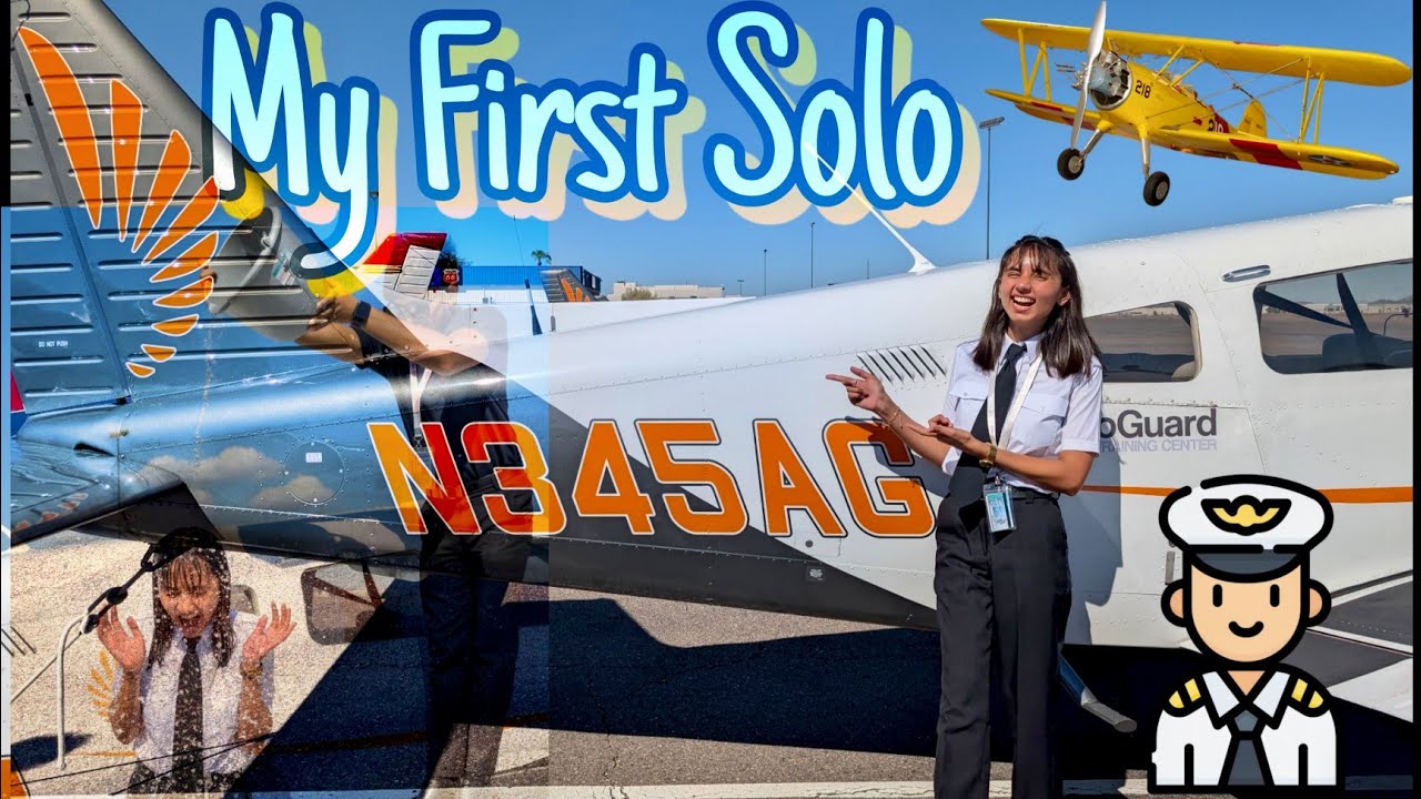 My First Solo Flight ✈️  Vlog | #pilot #airindia #youtube 